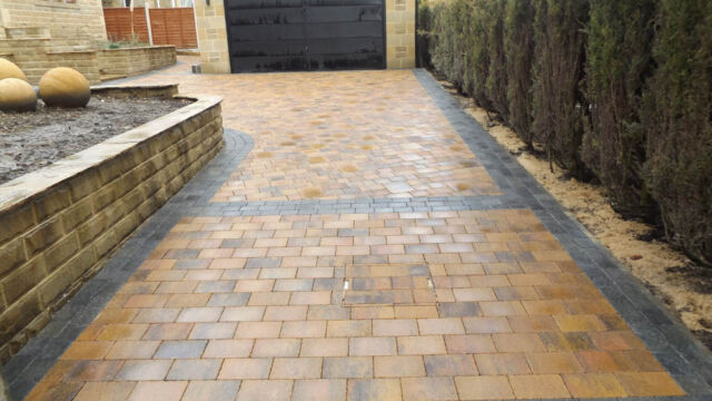 Stone Paved Driveway
