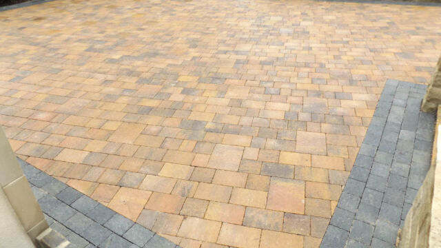 Stone Paved Driveway
