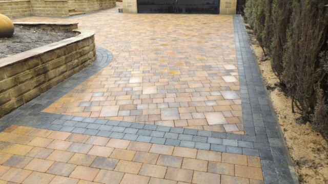 Stone Paved Driveway