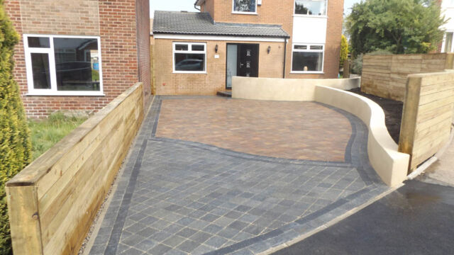 Unique Designed Driveway