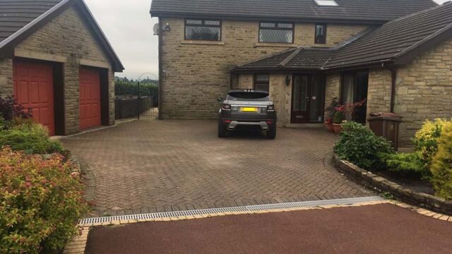 Stone and Resin Driveway